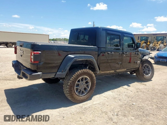 2020 Jeep Gladiator Overland z VIN 1C6HJTFG4LL106998, wystawiony jako Copart lot #62413585 z przebiegiem 71 764 mil mil oraz Szkoda całkowita • Salvage title. Historia ofert i sprzedaży dostępna na DreamBid. Obrazek 3.