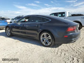 2017 Audi A7 Premium Plus with VIN WAUW2AFCXHN124798, listed as a Copart auction lot 89007825 with 160,822 mi miles and Salvage Title. Bid and sale history available at carsss.com. Image 2.