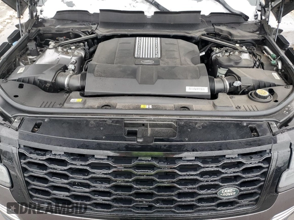 2021 Land Rover Range Rover with VIN SALGS5SE2MA423301, listed as a Copart auction lot 89069685 with 45,749 mi miles and Salvage title. Bid and sale history available at DreamBid. Image 12.