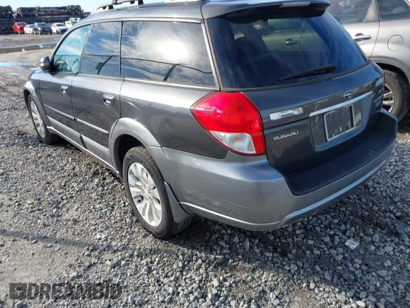2009 Subaru Outback 3.0R Ltd with VIN 4S4BP85C494328013, listed as a IAAI auction lot 41186697 with 125,162 mi miles. Bid and sale history available at carsss.com. Image 3.