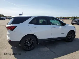 2024 Chevrolet Equinox LS with VIN 3GNAXHEG8RL368938, listed as a Copart auction lot 51263085 with 7,319 mi miles and Salvage Title. Bid and sale history available at DreamBid. Image 3.