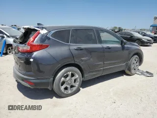 2017 Honda CR-V EX-L with VIN 5J6RW2H81HL032875, listed as a Copart auction lot 45604395 with 130,000 mi miles and Salvage Title. Bid and sale history available at DreamBid. Image 3.