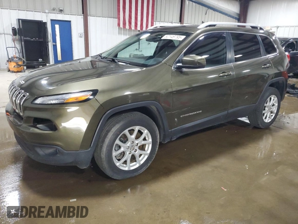 2015 Jeep Cherokee Latitude z VIN 1C4PJMCS9FW551890, wystawiony jako Copart lot #60148795 z przebiegiem 129 928 mil mil oraz Szkoda całkowita • Salvage title. Historia ofert i sprzedaży dostępna na DreamBid. Obrazek 1.