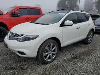 2013 Nissan Murano S with VIN JN8AZ1MW7DW323158, listed as a Copart auction lot 87483844 with 137,650 mi miles and Clean Title. Bid and sale history available at carsss.com. Image 1.