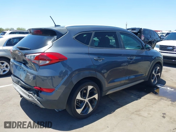 2017 Hyundai Tucson Value with VIN KM8J33A29HU312752, listed as a IAAI auction lot 42575164 with 76,297 mi miles and . Bid and sale history available at DreamBid. Image 4.