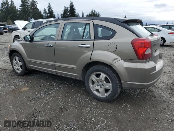 2007 Dodge Caliber SXT with VIN 1B3HB48B27D178880, listed as a Copart auction lot 45769405 with 95,178 mi miles and Salvage Title. Bid and sale history available at DreamBid. Image 2.