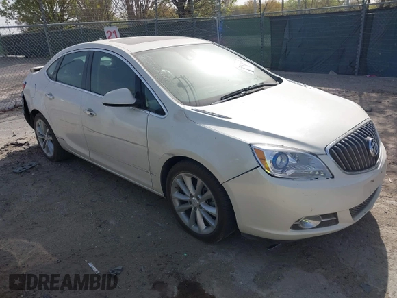 2014 Buick Verano Group with VIN 1G4PS5SKXE4181334, listed as a IAAI auction lot 41824850 with 125,121 mi miles and . Bid and sale history available at DreamBid. Image 1.