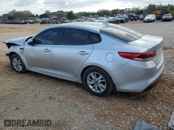 2018 Kia Optima LX with VIN 5XXGT4L32JG233333, listed as a Copart auction lot 51760745 with 167,083 mi miles and Salvage title. Bid and sale history available at DreamBid. Image 2.