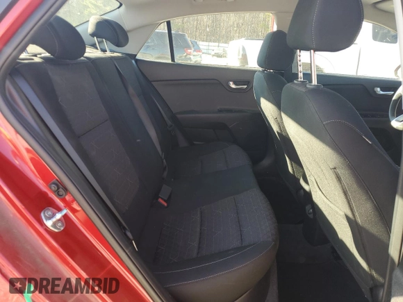 2022 Kia Rio LX with VIN 3KPA24AD6NE484231, listed as a Copart auction lot 86517834 with 35,164 mi miles and Salvage Title. Bid and sale history available at carsss.com. Image 10.