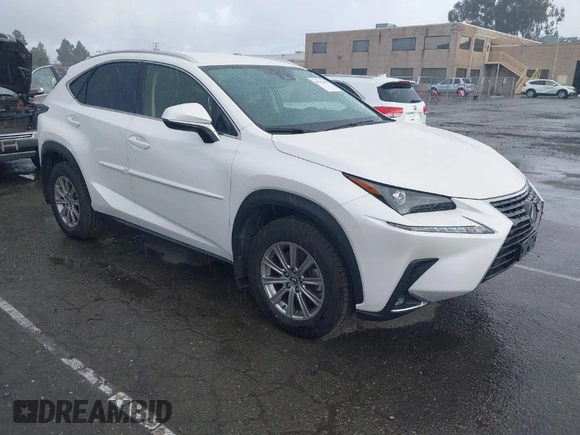 2020 Lexus NX with VIN JTJAARDZ2L5009379, listed as a IAAI auction lot 41702493 with 61,847 mi miles. Bid and sale history available at carsss.com. Image 1.