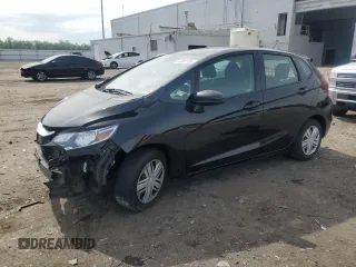 2019 Honda Fit LX with VIN 3HGGK5H47KM706719, listed as a Copart auction lot 56561785 with 92,589 mi miles and Salvage title. Bid and sale history available at DreamBid. Image 1.
