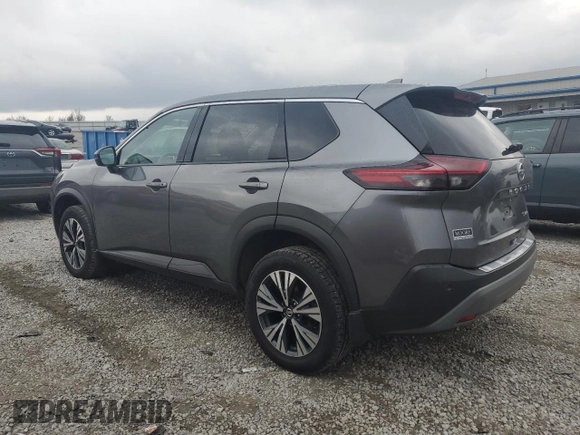 2021 Nissan Rogue SV z VIN 5N1AT3BB0MC847709, wystawiony jako Copart lot #52930385 z przebiegiem 58 838 mil mil oraz Szkoda całkowita • Salvage title. Historia ofert i sprzedaży dostępna na DreamBid. Obrazek 2.