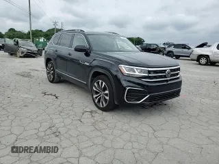 2022 Volkswagen Atlas SEL Premium R-Line with VIN 1V2FR2CA7NC518322, listed as a Copart auction lot 57671035 with 61,653 mi miles and Clean title. Bid and sale history available at DreamBid. Image 14.