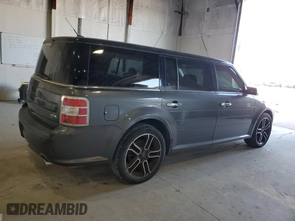 2015 Ford Flex SEL z VIN 2FMGK5C86FBA03477, wystawiony jako Copart lot #53562725 z przebiegiem 136 616 mil mil oraz Tytuł czysty. Historia ofert i sprzedaży dostępna na DreamBid. Obrazek 3.
