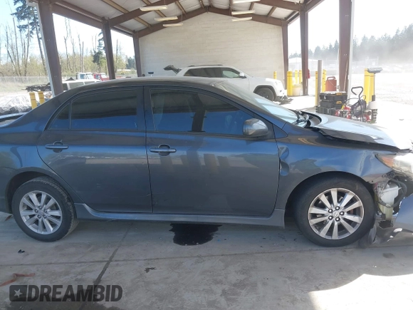 2010 Toyota Corolla with VIN 1NXBU4EE3AZ286182, listed as a IAAI auction lot 42047243 with 1 mi miles. Bid and sale history available at carsss.com. Image 12.
