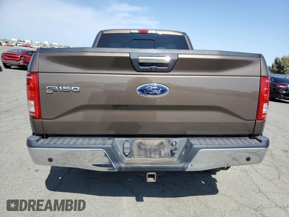 2015 Ford F-150 XL with VIN 1FTEX1CP1FKE50804, listed as a Copart auction lot 60172925 with 71,579 mi miles and Salvage title. Bid and sale history available at DreamBid. Image 6.