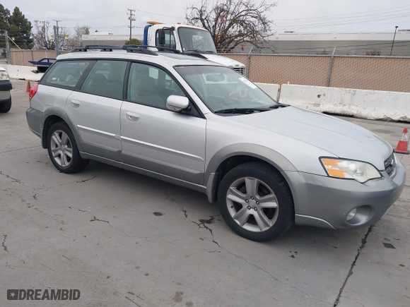 2006 Subaru Legacy Wagon Outback 3.0 R L.L. Bean with VIN 4S4BP86C364363099, listed as a IAAI auction lot 41556715 with 285,406 mi miles. Bid and sale history available at carsss.com. Image 1.