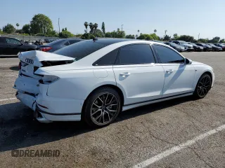 2021 Audi A8 with VIN WAU8DAF87MN021735, listed as a Copart auction lot 58211673 with 22,497 mi miles. Bid and sale history available at carsss.com. Image 3.