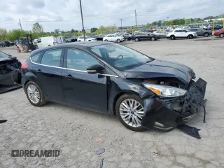 2017 Ford Focus Titanium with VIN 1FADP3N29HL229088, listed as a Copart auction lot 55612415 with 111,355 mi miles and Salvage title. Bid and sale history available at DreamBid. Image 4.