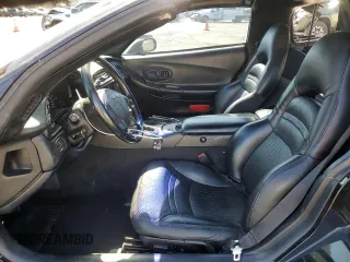 2002 Chevrolet Corvette with VIN 1G1YY22G825121021, listed as a Copart auction lot 49741235 with 104,964 mi miles and Salvage Title. Bid and sale history available at carsss.com. Image 7.