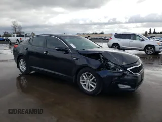 2013 Kia Optima LX with VIN KNAGM4A73D5327021, listed as a Copart auction lot 47583175 with 90,472 mi miles and Salvage Title. Bid and sale history available at carsss.com. Image 4.