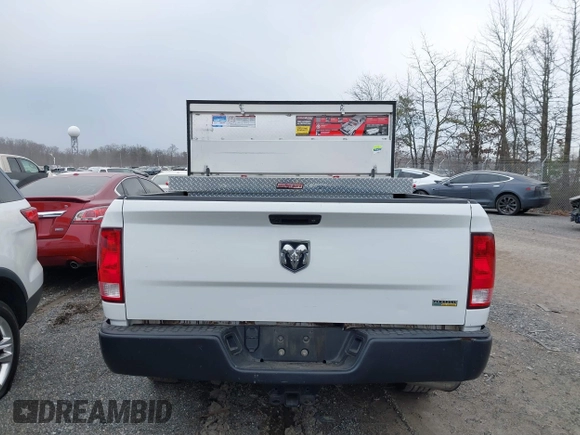 2019 Ram 1500 Classic Tradesman with VIN 1C6RR6FG1KS540606, listed as a IAAI auction lot 41609259 with 121,388 mi miles. Bid and sale history available at carsss.com. Image 16.