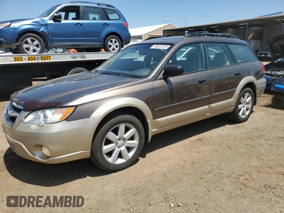 2008 Subaru Outback i z VIN 4S4BP61C087302239, wystawiony jako Copart lot #58825705 z przebiegiem 143 544 mil mil oraz Czysty tytuł • Clean title. Historia ofert i sprzedaży dostępna na DreamBid. Obrazek 1.