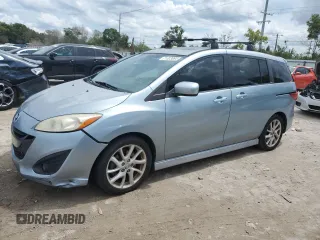 2012 Mazda 5 Grand Touring with VIN JM1CW2DL8C0138109, listed as a Copart auction lot 71303894 with 114,346 mi miles and Salvage Title. Bid and sale history available at carsss.com. Image 1.