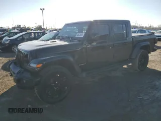 2021 Jeep Gladiator High Altitude с VIN 1C6HJTFG4ML621484, выставлен на аукционе Copart как лот 46642035 с пробегом 75 272 миль миль и Списание • Salvage title. История ставок и продаж доступна на DreamBid. Изображение 1.