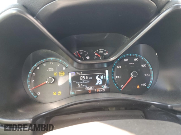 2017 Chevrolet Colorado 4WD Z71 with VIN 1GCGTDEN2H1142826, listed as a Copart auction lot 46926845 with 152,544 mi miles and Salvage title. Bid and sale history available at DreamBid. Image 9.