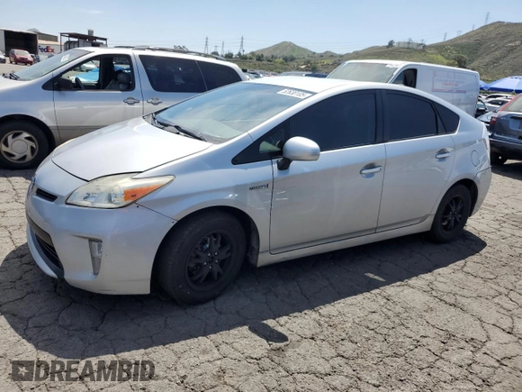 2015 Toyota Prius Four with VIN JTDKN3DU2F1873308, listed as a Copart auction lot 52630105 with 128,502 mi miles and Salvage Title. Bid and sale history available at carsss.com. Image 1.