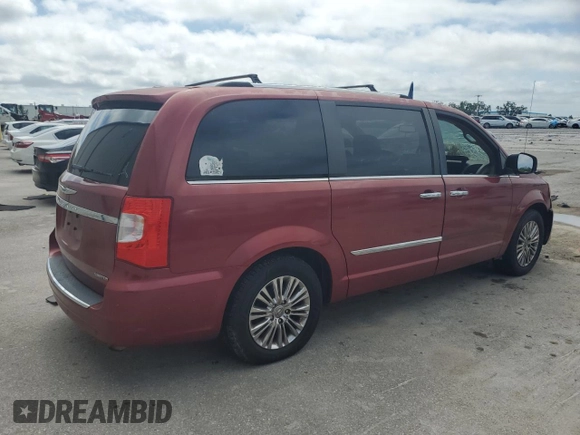 2011 Chrysler Town & Country Limited with VIN 2A4RR6DG6BR656150, listed as a Copart auction lot 51119625 with 0 mi miles and Salvage Title. Bid and sale history available at carsss.com. Image 3.