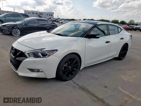 2017 Nissan Maxima SL with VIN 1N4AA6AP6HC443561, listed as a Copart auction lot 54225455 with 121,164 mi miles and Clean title. Bid and sale history available at DreamBid. Image 1.