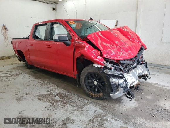 2021 Chevrolet Silverado 1500 LT z VIN 1GCPYJEK6MZ442645, wystawiony jako Copart lot #54268945 z przebiegiem Nie podano mil oraz Szkoda całkowita • Salvage title. Historia ofert i sprzedaży dostępna na DreamBid. Obrazek 4.