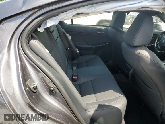 2024 Lexus IS 350 F Sport with VIN JTHBZ1B24R5082333, listed as a Copart auction lot 57138925 with 2,477 mi miles and Salvage title. Bid and sale history available at DreamBid. Image 10.