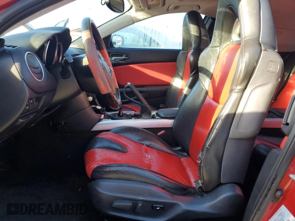 2004 Mazda RX-8 z VIN JM1FE173340103274, wystawiony jako Copart lot #80391344 z przebiegiem Nie podano mil oraz Szkoda całkowita • Salvage title. Historia ofert i sprzedaży dostępna na DreamBid. Obrazek 7.