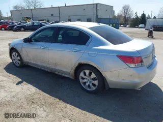 2009 Honda Accord Sdn EX-L with VIN 1HGCP36849A009901, listed as a IAAI auction lot 42057198 with 130,306 mi miles. Bid and sale history available at carsss.com. Image 3.