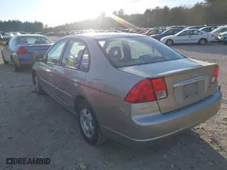 2003 Honda Civic Hybrid with VIN JHMES96613S028123, listed as a IAAI auction lot 41276723 with 84322 miles. Bid and sale history available at carsss.com. Image 3.