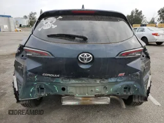2019 Toyota Corolla Hatchback SE with VIN JTNK4RBE4K3064176, listed as a Copart auction lot 76322054 with 44,187 mi miles and Salvage Title. Bid and sale history available at carsss.com. Image 6.