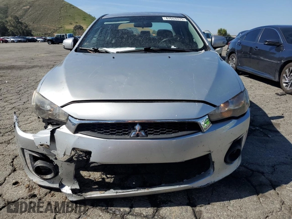 2016 Mitsubishi Lancer SE with VIN JA32V2FW1GU009695, listed as a Copart auction lot 47653375 with 191,030 mi miles and Salvage Title. Bid and sale history available at carsss.com. Image 5.
