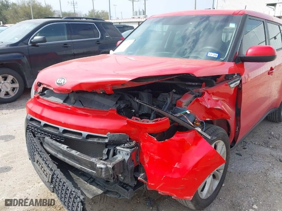 2016 Kia Soul + with VIN KNDJP3A53G7840318, listed as a IAAI auction lot 41802076 with 133,884 mi miles. Bid and sale history available at carsss.com. Image 6.