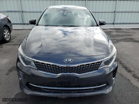2018 Kia Optima LX with VIN 5XXGT4L35JG255245, listed as a Copart auction lot 45896845 with 62,553 mi miles and Salvage Title. Bid and sale history available at carsss.com. Image 5.