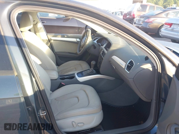 2009 Audi A4 Premium z VIN WAUVF78K49A177500, wystawiony jako IAAI lot #42466678 z przebiegiem 142 271 mil mil oraz . Historia ofert i sprzedaży dostępna na DreamBid. Obrazek 5.
