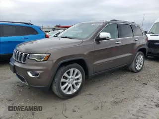 2017 Jeep Grand Cherokee Limited with VIN 1C4RJFBG2HC739821, listed as a Copart auction lot 51586385 with 118,138 mi miles and Salvage Title. Bid and sale history available at carsss.com. Image 1.