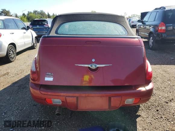 2006 Chrysler PT Cruiser Touring with VIN 3C3JY55X66T229489, listed as a Copart auction lot 72686384 with 84,710 mi miles and Salvage Title. Bid and sale history available at carsss.com. Image 6.