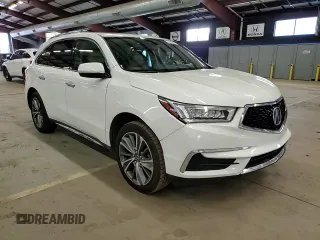 2017 Acura MDX Technology with VIN 5FRYD4H55HB009013, listed as a Copart auction lot 50069845 with 144,380 mi miles and Salvage Title. Bid and sale history available at DreamBid. Image 11.