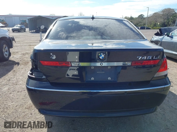 2002 BMW 7 Series 745Li with VIN WBAGN63482DR03247, listed as a IAAI auction lot 41703923 with 84,761 mi miles and . Bid and sale history available at carsss.com. Image 16.