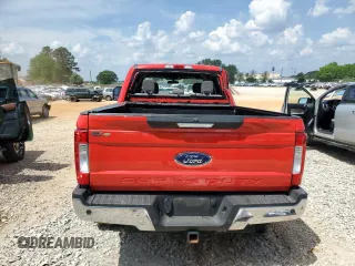 2017 Ford F-250 Lariat with VIN 1FT7W2BT9HED98646, listed as a Copart auction lot 55220645 with 100,693 mi miles and Salvage title. Bid and sale history available at DreamBid. Image 6.