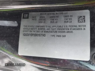 2013 Cadillac CTS-V z VIN 1G6DV1EP2D0167743, wystawiony jako IAAI lot #41450088 z przebiegiem 131 184 mil mil oraz . Historia ofert i sprzedaży dostępna na DreamBid. Obrazek 9.