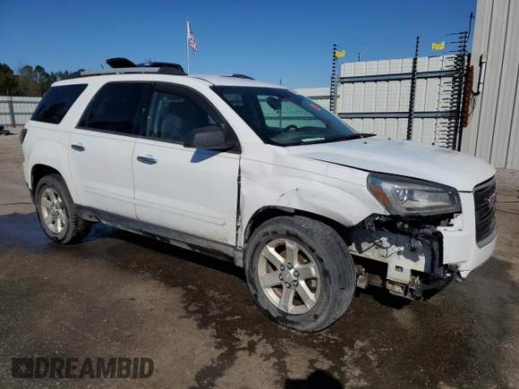 2016 GMC Acadia SLE with VIN 1GKKRNED5GJ265402, listed as a Copart auction lot 89263655 with 183,737 mi miles and Salvage Title. Bid and sale history available at DreamBid. Image 4.